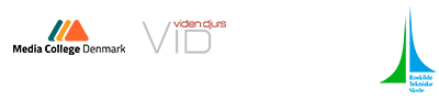 Logo for Viden Djurs - Media College Danmark - TechCollege - Roskilde Tekniske Skiole